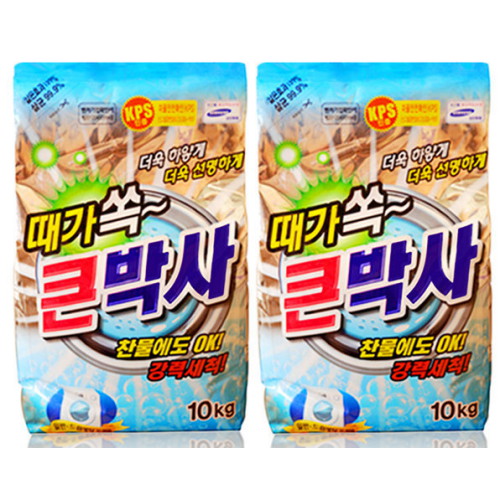 때가쏙 큰박사 리필 10kg (2개)_이미지