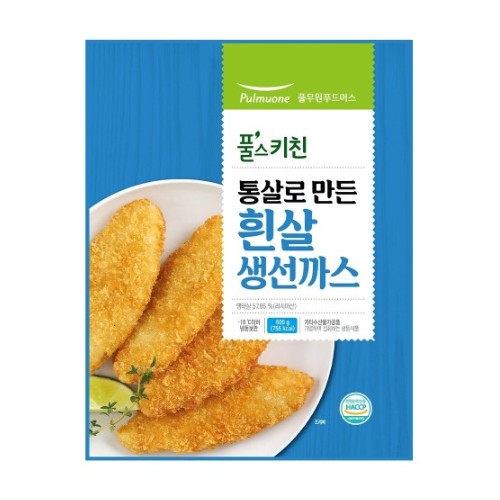 풀무원푸드머스 풀스키친 통살로 만든 흰살 생선까스 600g (1개)_이미지