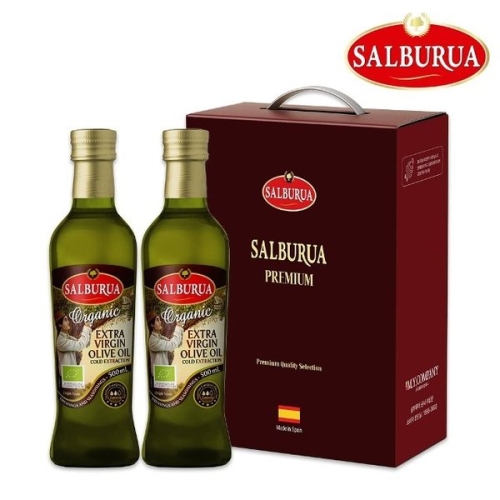 URZANTE 살부루아 유기농 엑스트라버진 올리브유 500ml 2병 선물세트이미지입니다. 누르면 해당 게시물로 새창이동합니다.