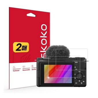 스코코 SONY <b>ZV-E10</b> II용 초고화질 트루컬러 AR 액정보호필름