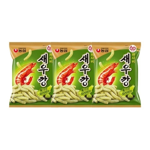 농심 와사비 새우깡 70g (3개)_이미지