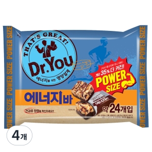 에너지바 파워사이즈 337g 4개