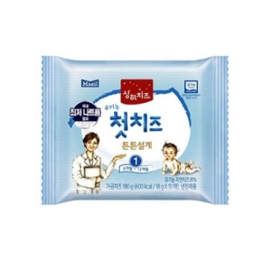 매일유업 상하 유기농 첫치즈 1단계 튼튼설계 (20매)_이미지
