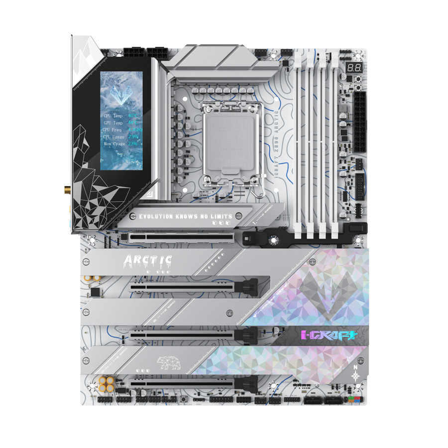 MAXSUN 아이크레프트 Z890 아크틱 디앤디컴_이미지