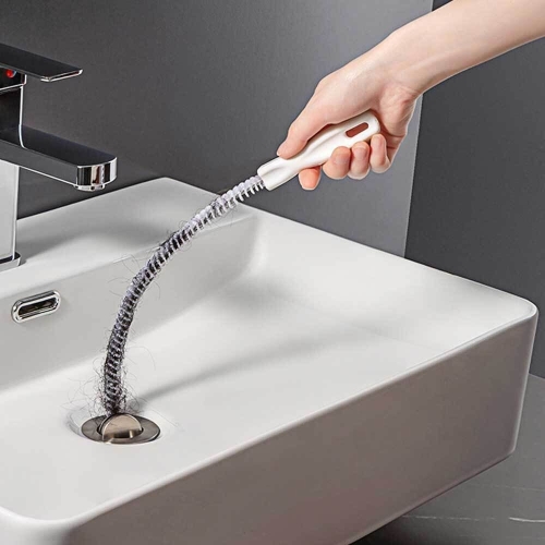 오너클랜 세면기 배수구 배관 청소솔 배수관세척 머리카락제거