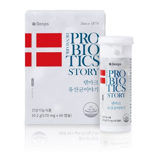 덴프스 덴마크 유산균 이야기 170mg 60캡슐 (12개)_이미지