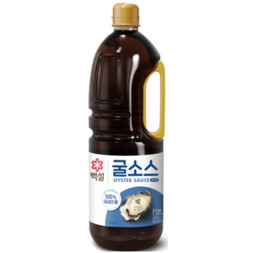 CJ제일제당 백설 굴소스 2.1kg (6개)