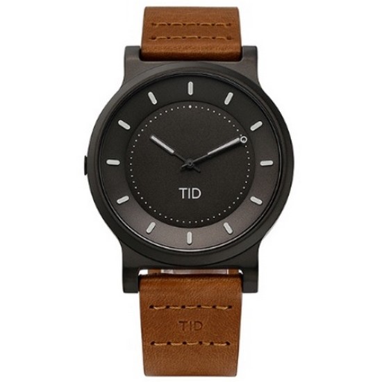 티아이디 No.4 40 (Gun Metal/Tan Leather) 40101122