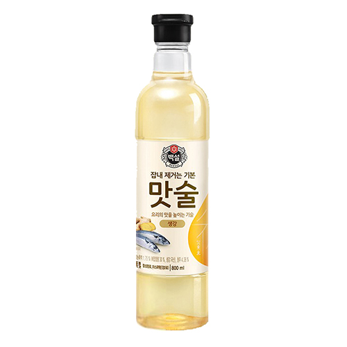 CJ제일제당 백설 맛술 생강 800ml (1개)