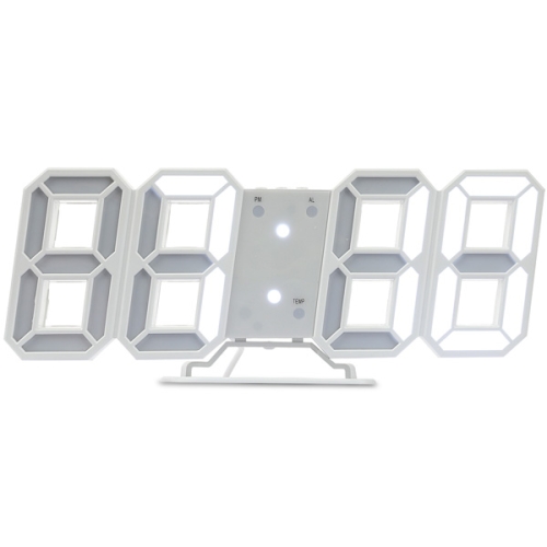 ECLART 이클아트 LED 무소음 디지털시계 시간 날짜 알람 온도 4가지 표시