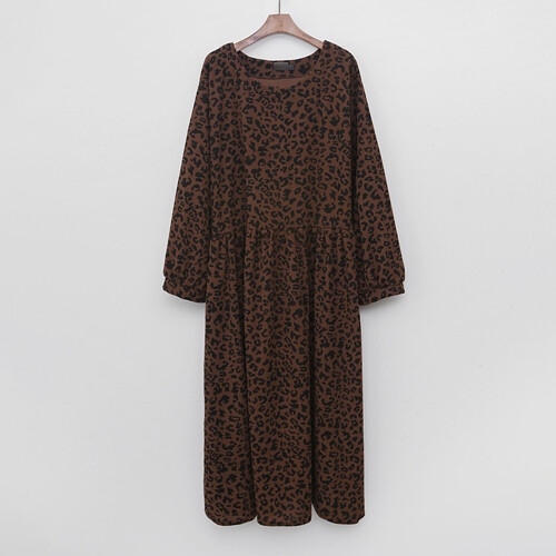 호피골덴셔링롱원피스 GRQ042M310 빅사이즈