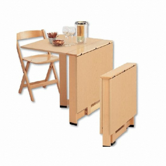 포빠페드레띠 접이식 cartesio 4인용식탁_이미지