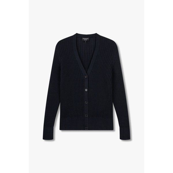 엠포리오 아르마니 ltgt 엠포리르마니 여성 코튼 블렌드 브이넥 가디건 A525128516 822567_이미지