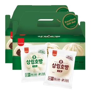 SPC삼립 호빵 토종효모 단팥호빵 x10봉 + 야채호빵x10봉_이미지