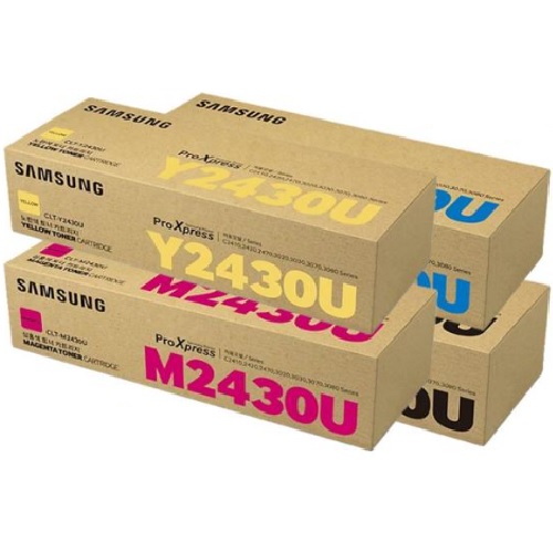 �Ｚ���� ��ǰ CLT-K2430U, CLT-C2430U, CLT-M2430U, CLT-Y2430U 4�� ��Ʈ