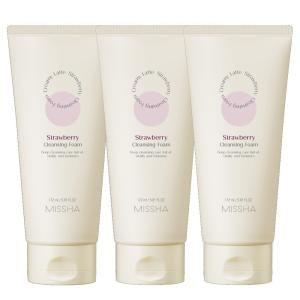 크리미 라떼 클렌징 폼 딸기 172ml