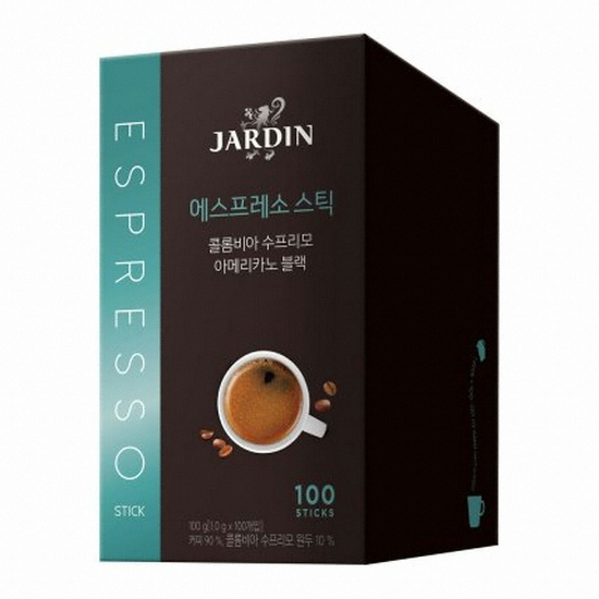 쟈뎅 에스프레소 스틱 콜롬비아 수프리모 아메리카노 블랙 100T (1개)_이미지