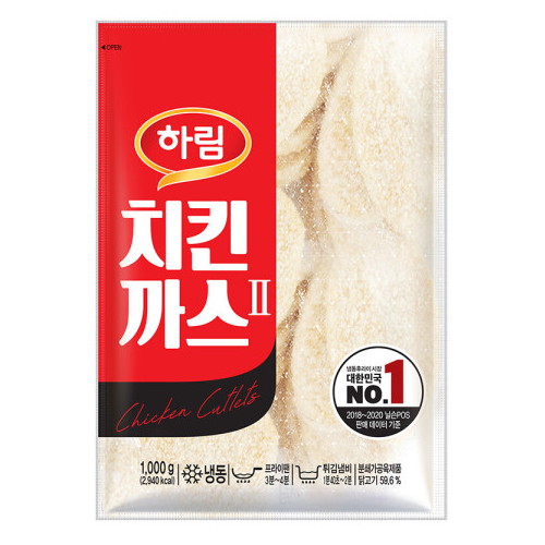 하림  치킨까스2 1kg