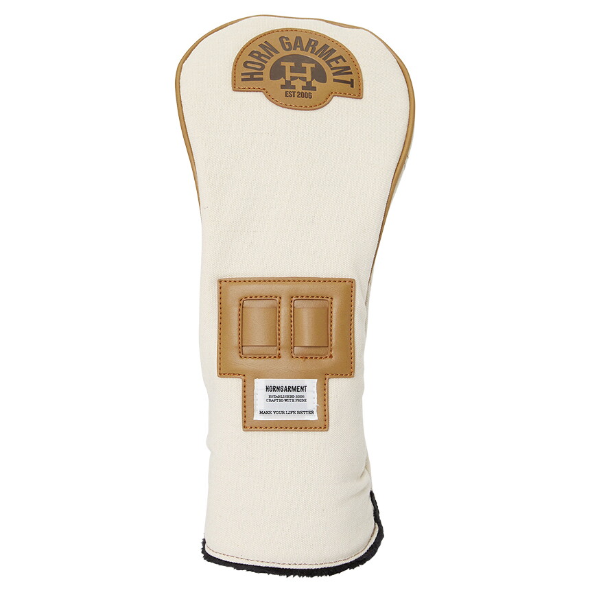 혼가먼트 CAL 골프 드라이버 헤드커버 HCS 3A SH06 오프화이트