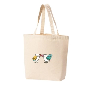Rly 에코백 커플새 사랑 입맞춤 키스 KISS LOVE BIRDS 14933620