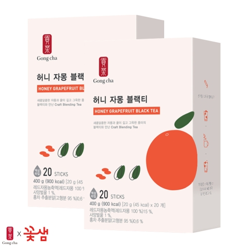 공차 허니 자몽 블랙티 20개입 (2개)_이미지