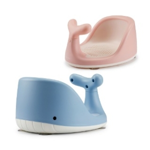 톨스토이 고래목욕의자 아기 유아 목욕 샴푸 의자 샤워 핸들 고래목욕의자