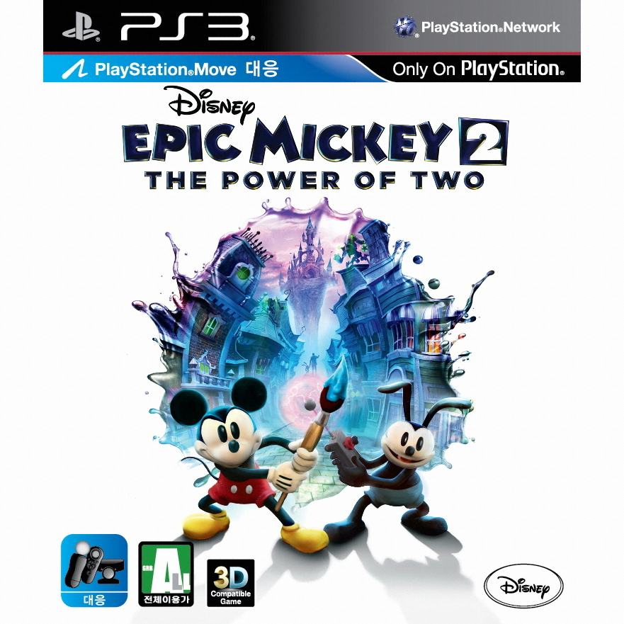 Disney Interactive Studios 디즈니 에픽 미키 2: 더 파워 오브 투 PS3