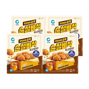 대상 청정원 순살바삭 허니간장치킨 300g (4개)_이미지