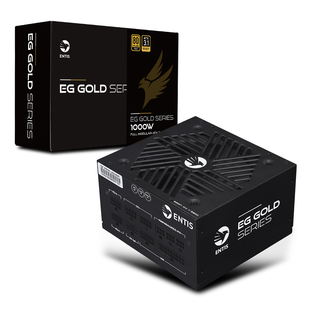 [포인트 마켓] 엔티스 EG 1000W 80PLUS골드 풀모듈러 ATX3.1