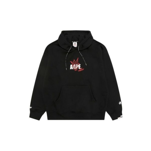 베이프 후드 집업 후드티 AAPE BASIC PULLOVER HOODIE ape136682_이미지