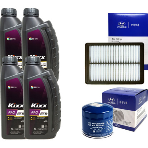 GS칼텍스 킥스 파오 A3/B4 5W30 + 순정필터 더뉴K5 2.0 CVVL 가솔린