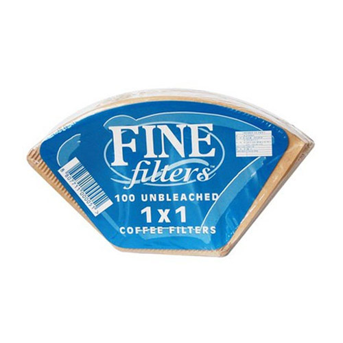 FINE 파인 1x1 여과지 커피필터 1~2인용 (500매)_이미지