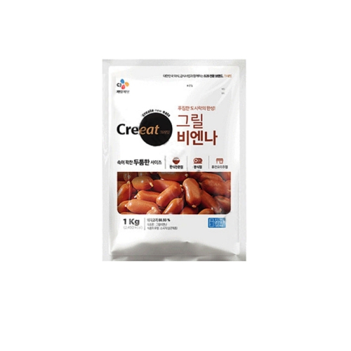 CJ제일제당 크레잇 그릴 비엔나 소시지 1kg