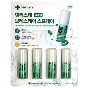 덴티스테 브레스케어 스프레이 프로폴리스 15ml (4개)_이미지