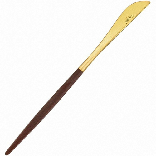 큐티폴 고아 브라운 골드 디저트 나이프
