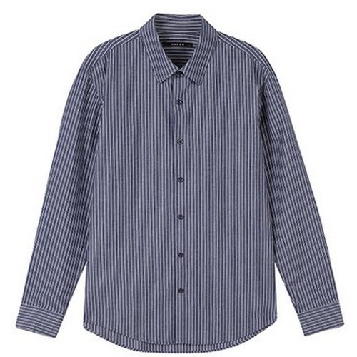 기본 스트라이프 셔츠 O195SH210P