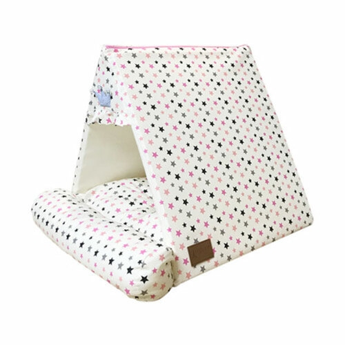 위버스코리아 스칸디나비아 별 하우스 (핑크)_이미지