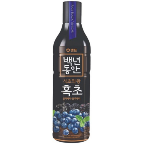 백년동안 흑초 블랙 블루베리 900ml (1개)_이미지