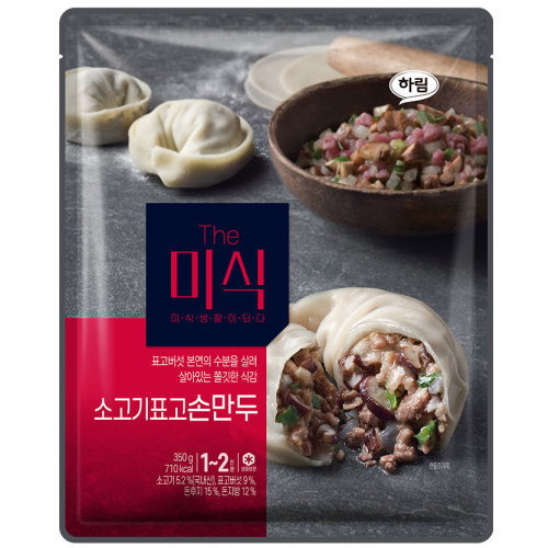 하림 The미식 소고기표고손만두 350g (2개)