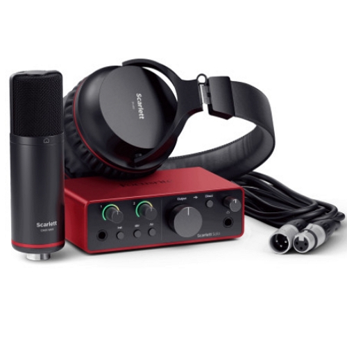 Focusrite Scarlett Solo Studio 4세대이미지입니다. 누르면 해당 게시물로 새창이동합니다.