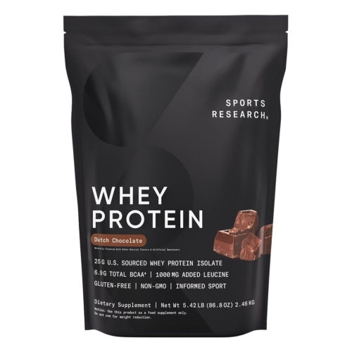 스포츠리서치 유청 단백질  더치 초콜릿 2.27kg (1개)_이미지