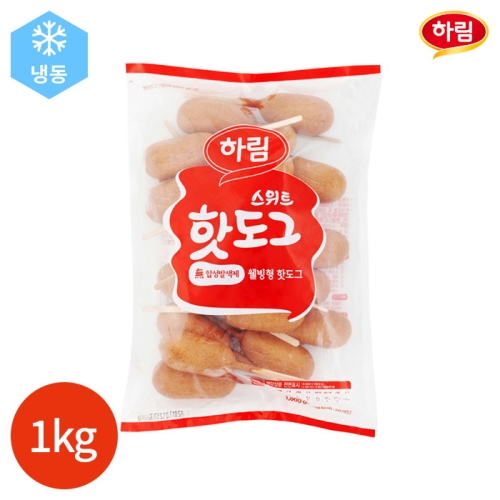 하림펫푸드 하림 스위트 핫도그 1kg x 1봉_이미지