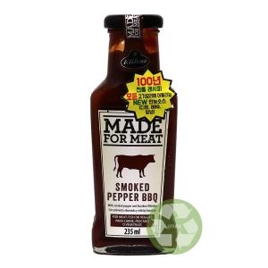 퀴네 스모크드 페퍼 바베큐 소스 235ml (1개)_이미지