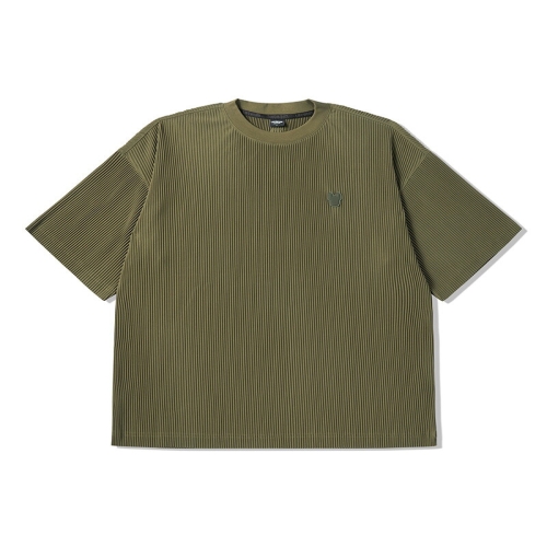 하이드 플리츠 라독 반팔 티셔츠LW262TS435