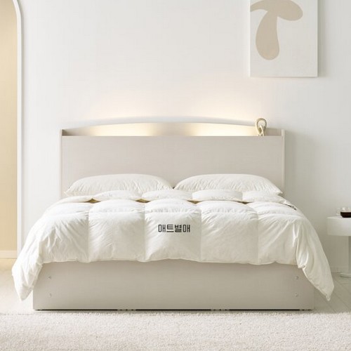 메리엄 LED 수납헤드 2단 침대 K