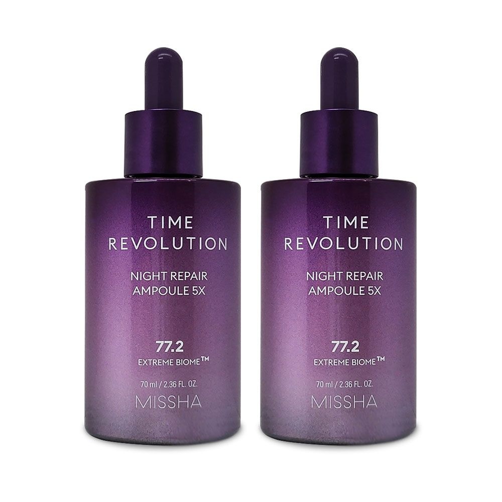 미샤 타임 레볼루션 나이트 리페어 앰플 5X 70ml (2개)_이미지