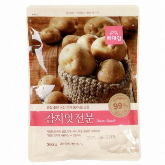  늘푸른 배대감 감자맛 전분 350g [1개]