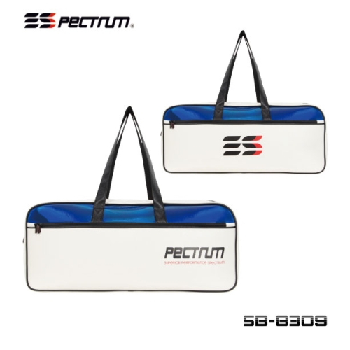 SB-8309 WH 화이트/블루 3단가방 배드민턴가방 라켓백 스포츠가방 신발수납