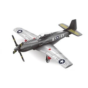 WANGE 호환 블럭 P-51전투기 4006wg 혼합색상