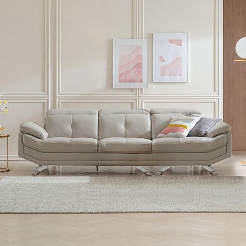 페다 피오레 이태리 천연가죽 소파 4인용_이미지